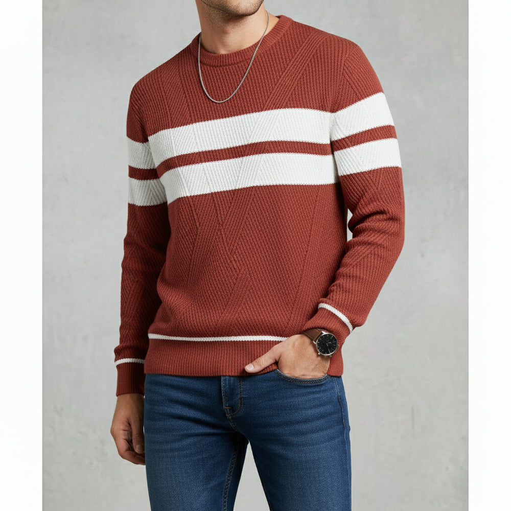 Warmer Herren Strickpullover | Winter