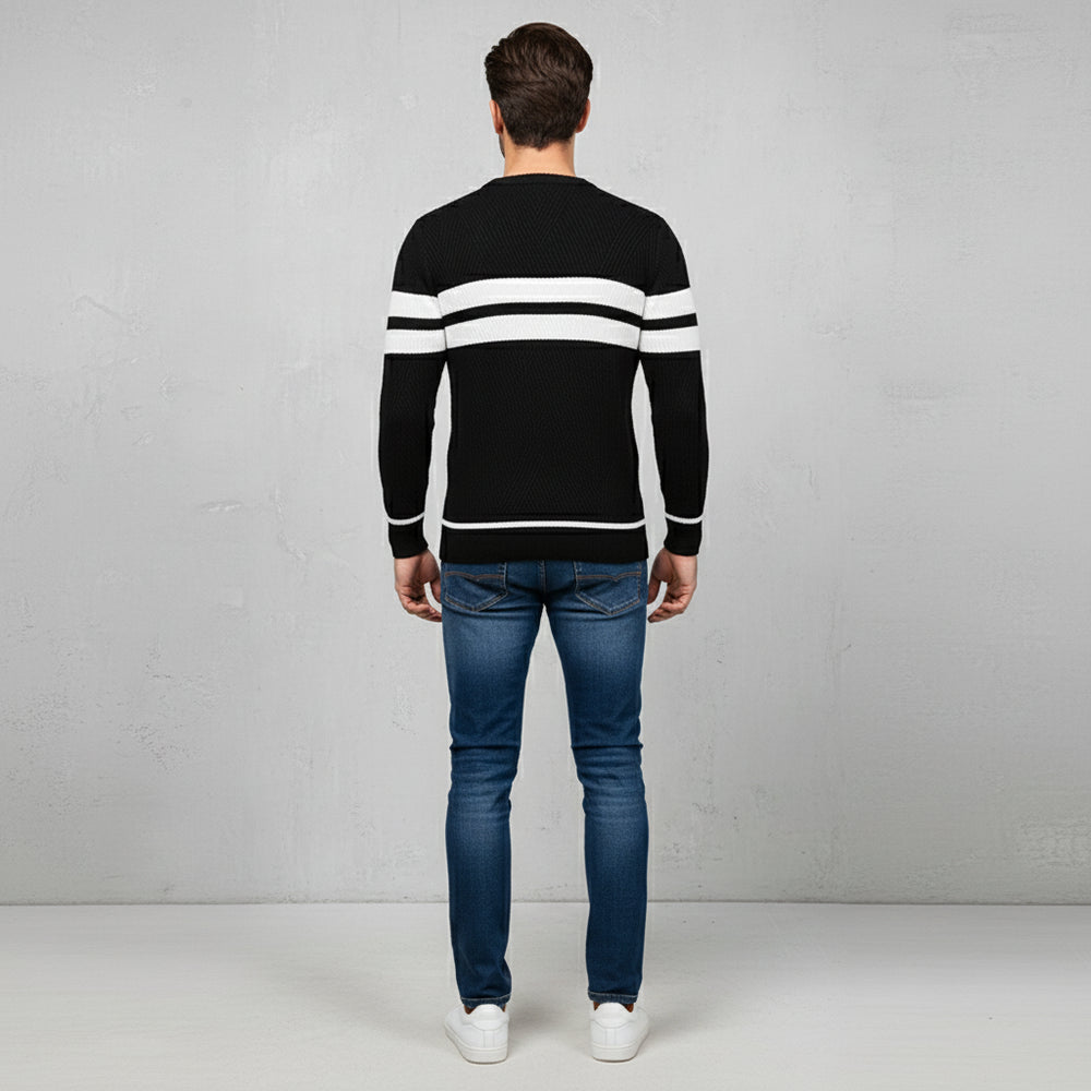 Warmer Herren Strickpullover | Winter