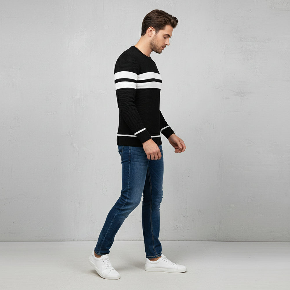 Warmer Herren Strickpullover | Winter