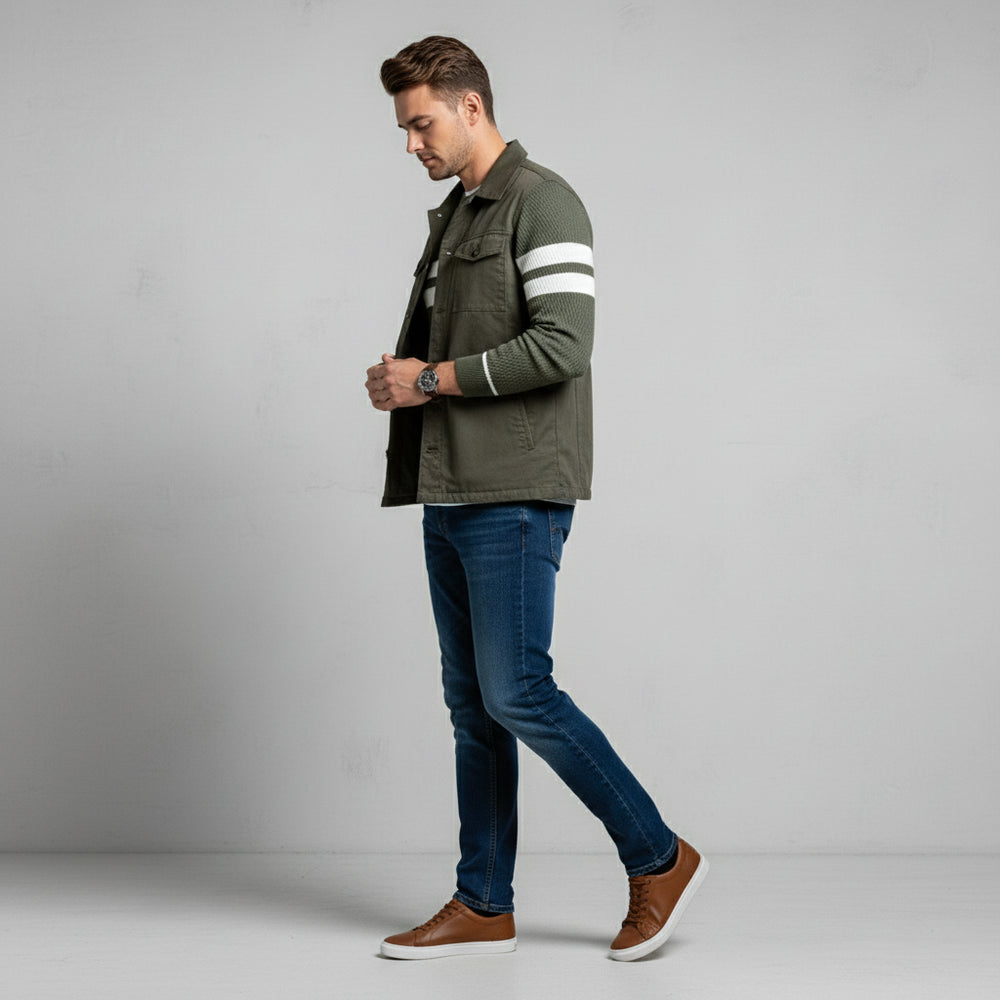 Warmer Herren Strickpullover | Winter