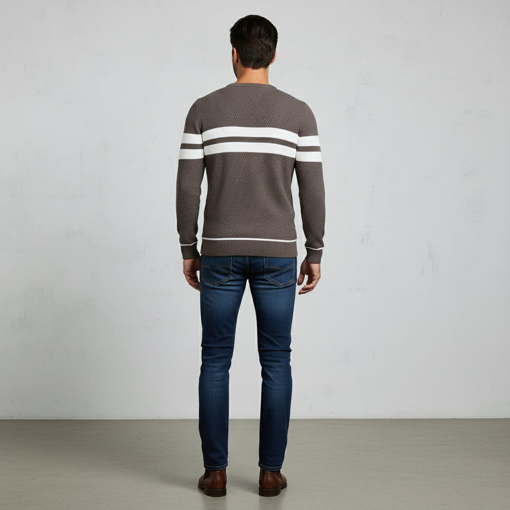 Warmer Herren Strickpullover | Winter