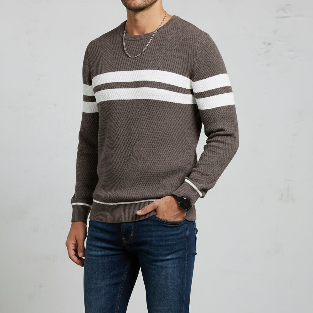 Warmer Herren Strickpullover | Winter