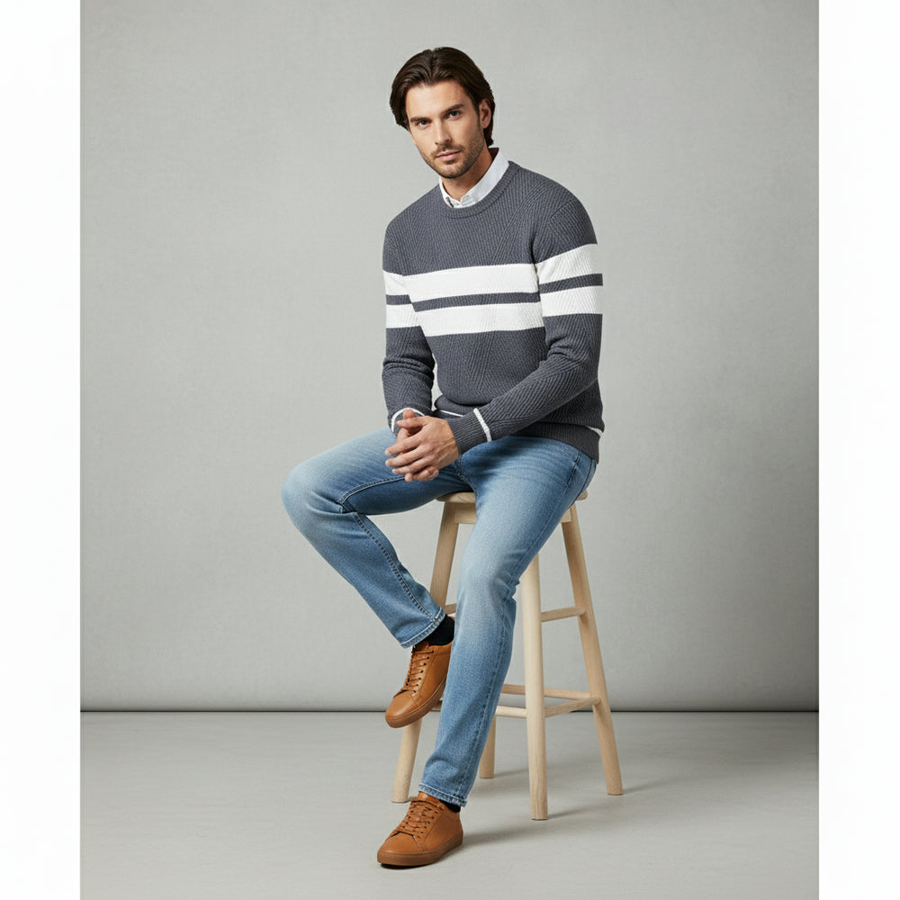 Warmer Herren Strickpullover | Winter