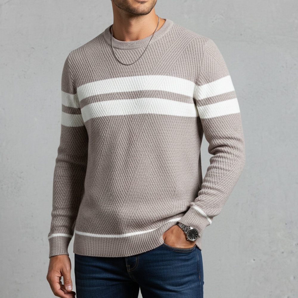 Warmer Herren Strickpullover | Winter