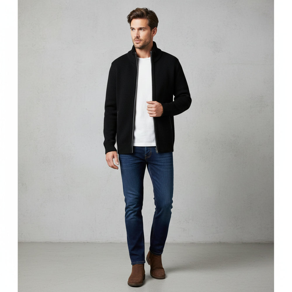Lässige Herren Strickjacke | Warm Herbst/Winter