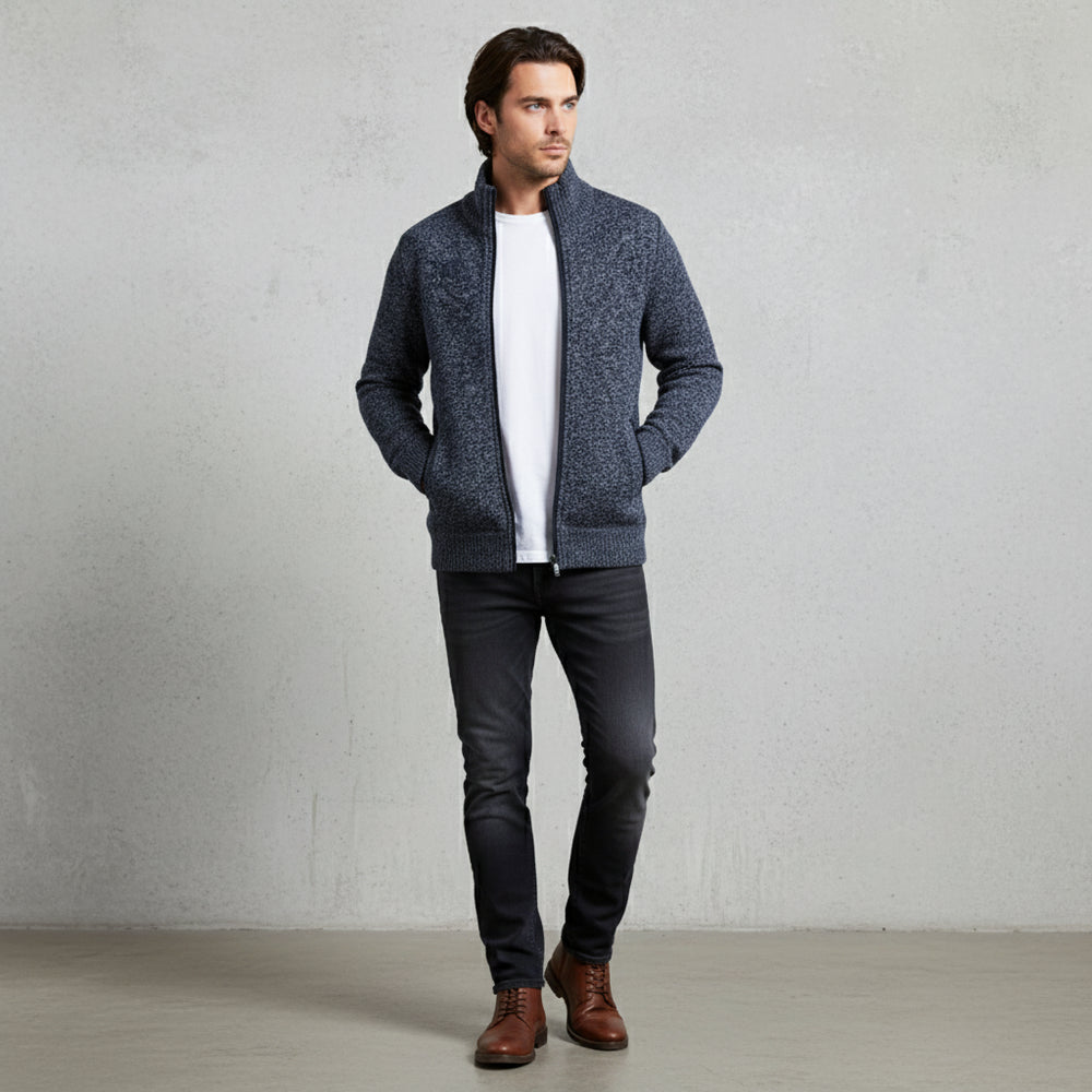 Lässige Herren Strickjacke | Warm Herbst/Winter