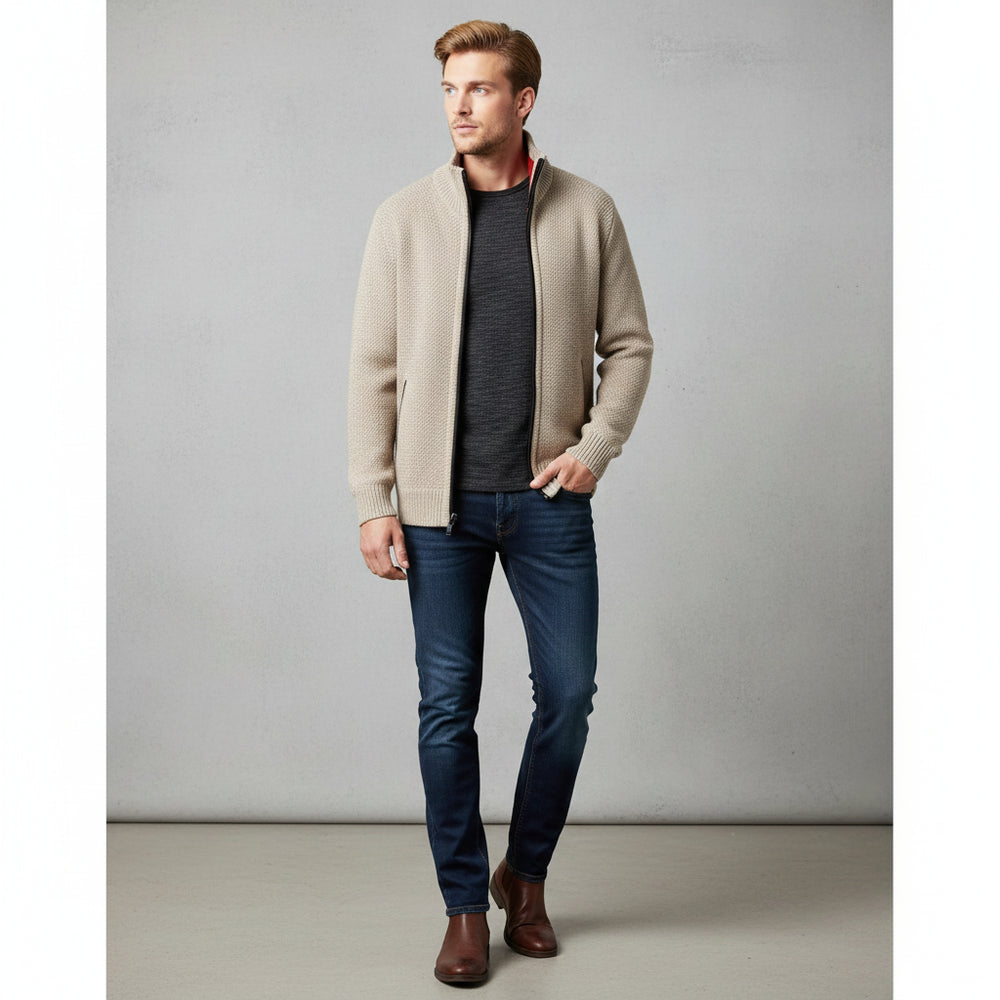 Lässige Herren Strickjacke | Warm Herbst/Winter