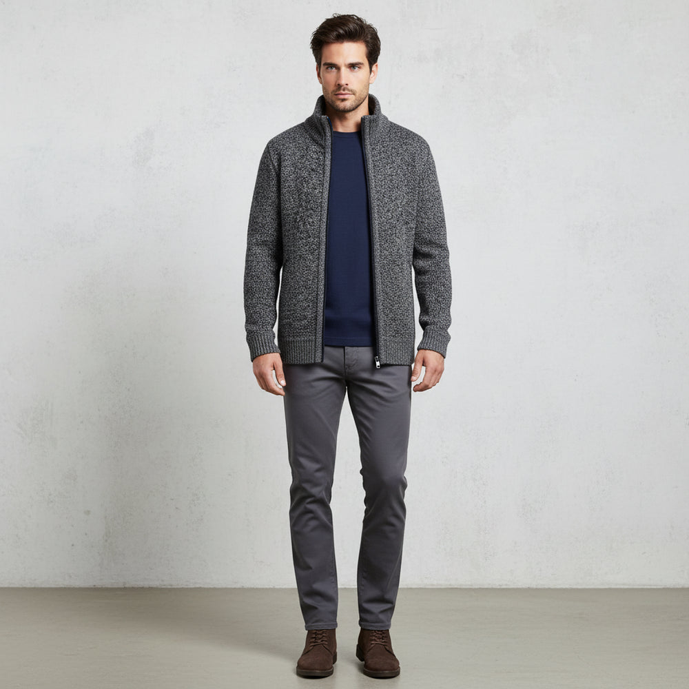 Lässige Herren Strickjacke | Warm Herbst/Winter