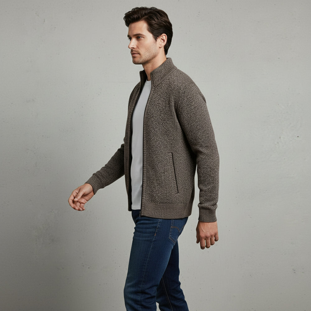 Lässige Herren Strickjacke | Warm Herbst/Winter