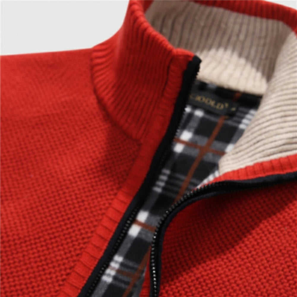 Lässige Herren Strickjacke | Warm Herbst/Winter