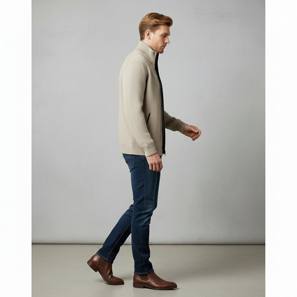 Lässige Herren Strickjacke | Warm Herbst/Winter