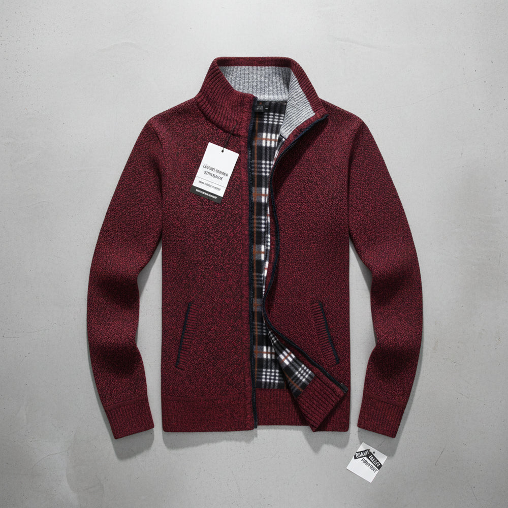 Lässige Herren Strickjacke | Warm Herbst/Winter