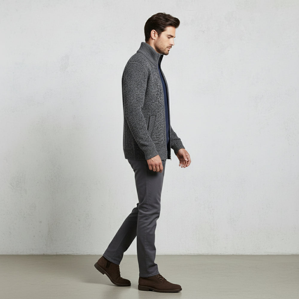 Lässige Herren Strickjacke | Warm Herbst/Winter