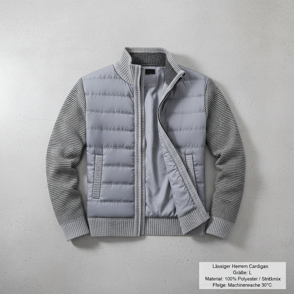 Lässiger Herren Cardigan | Bequem | Warm | Herbst