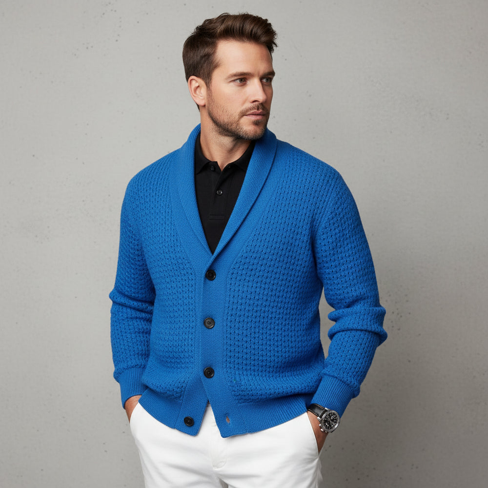 Lässiger Herren Strickcardigan | Herbst Winter