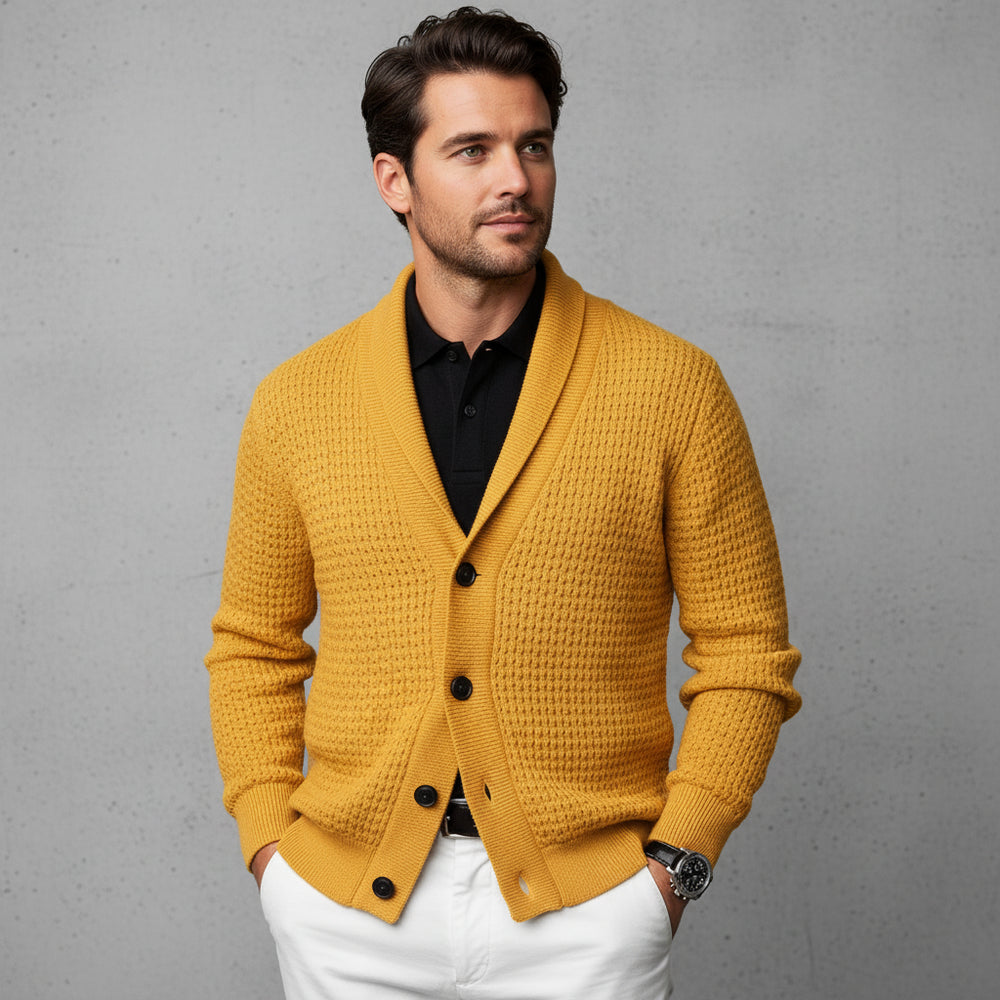 Lässiger Herren Strickcardigan | Herbst Winter