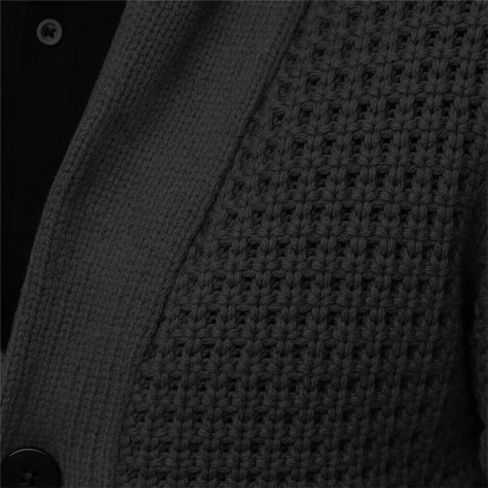 Lässiger Herren Strickcardigan | Herbst Winter