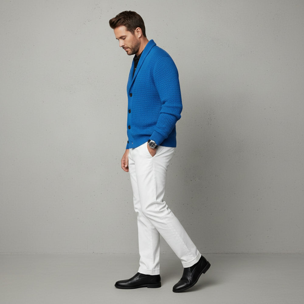 Lässiger Herren Strickcardigan | Herbst Winter