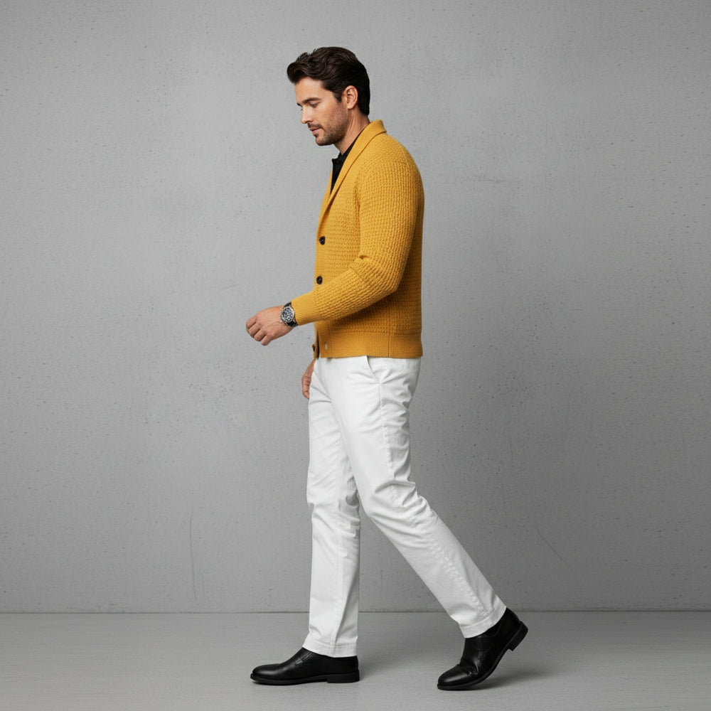 Lässiger Herren Strickcardigan | Herbst Winter