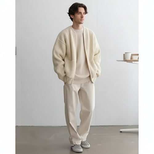 Lockerer Herren Pullover | Strick | Winter