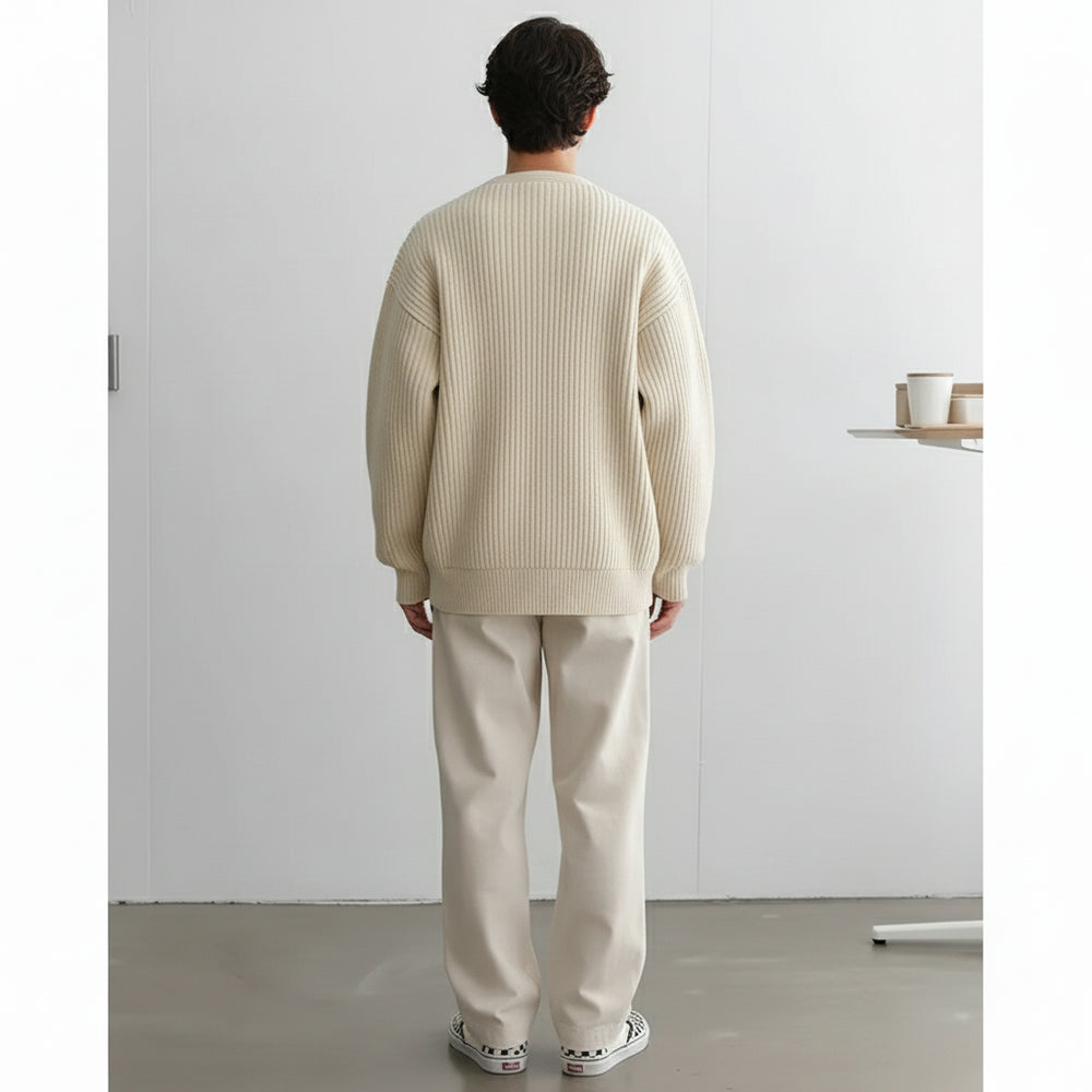 Lockerer Herren Pullover | Strick | Winter