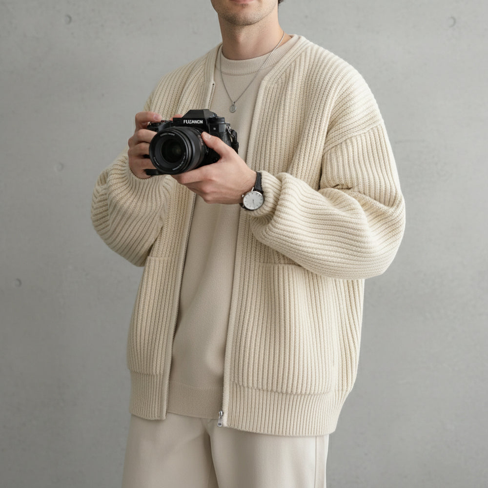 Lockerer Herren Pullover | Strick | Winter