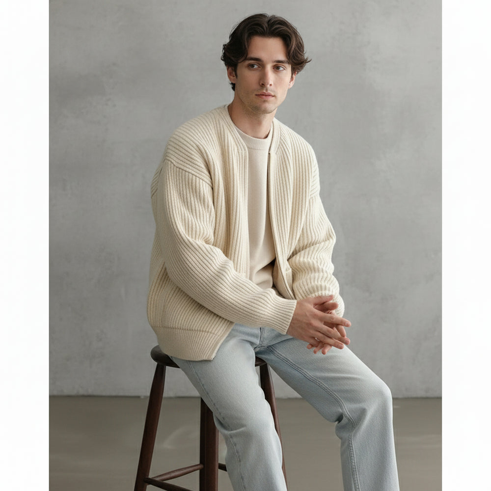 Lockerer Herren Pullover | Strick | Winter