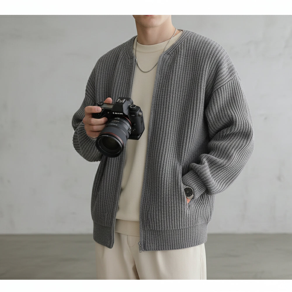 Lockerer Herren Pullover | Strick | Winter