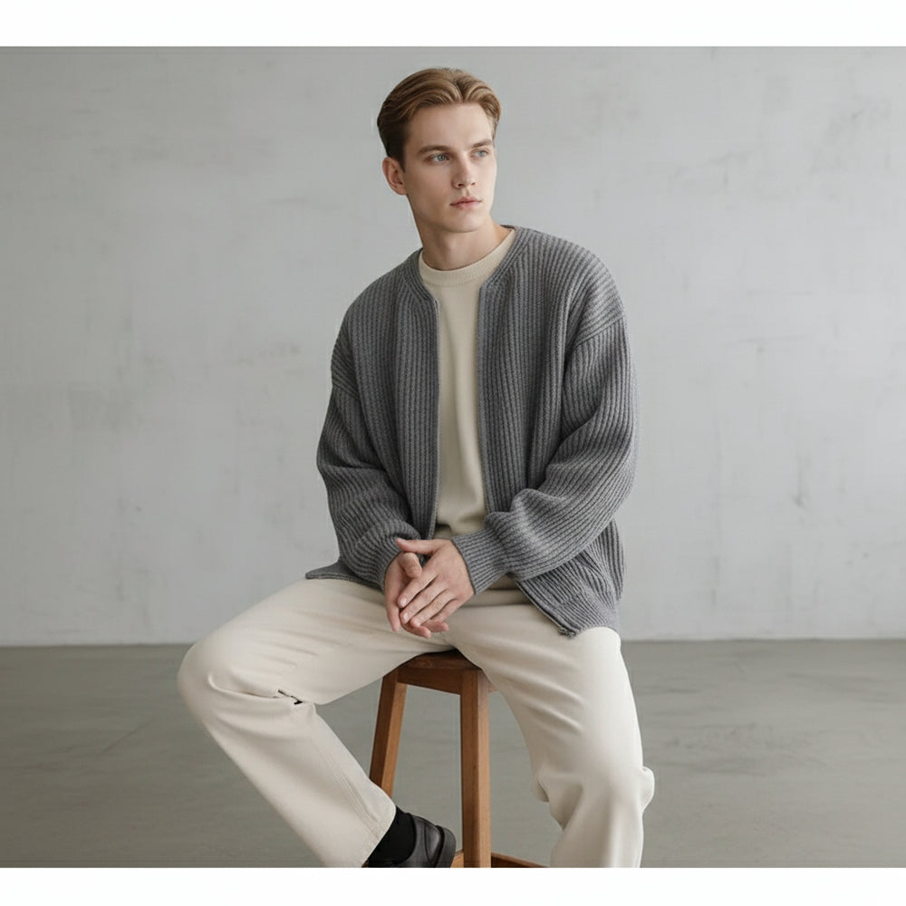 Lockerer Herren Pullover | Strick | Winter