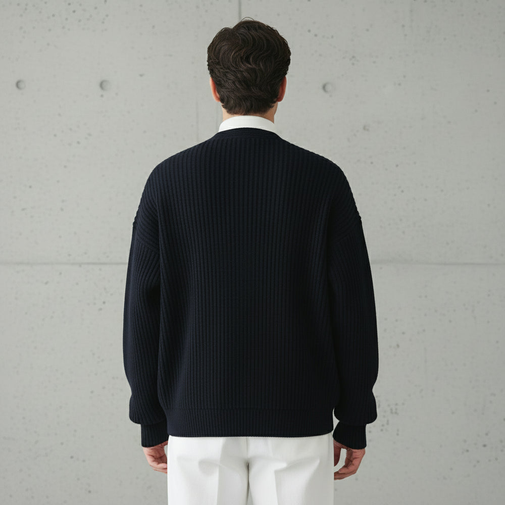 Lockerer Herren Pullover | Strick | Winter