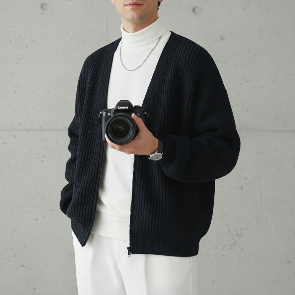 Lockerer Herren Pullover | Strick | Winter