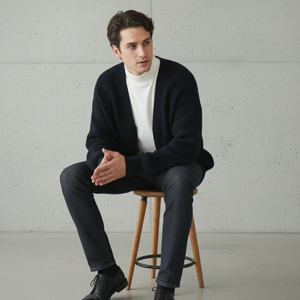 Lockerer Herren Pullover | Strick | Winter