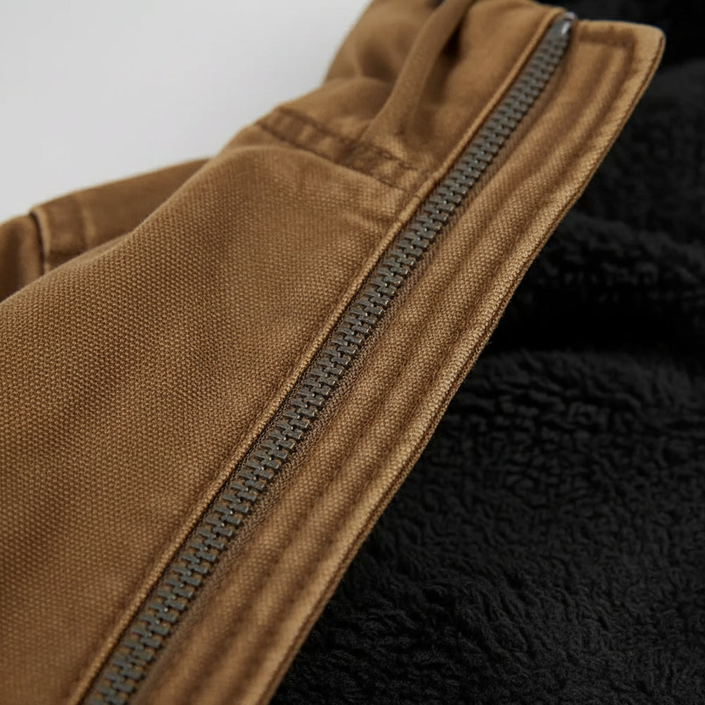 Lässige Herren Übergangsjacke | Kapuze