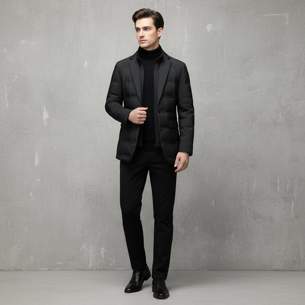 Warmes Herren Sakko im Lagenlook | Business