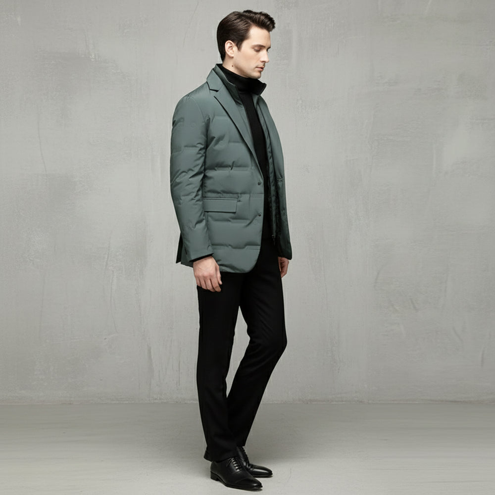 Warmes Herren Sakko im Lagenlook | Business