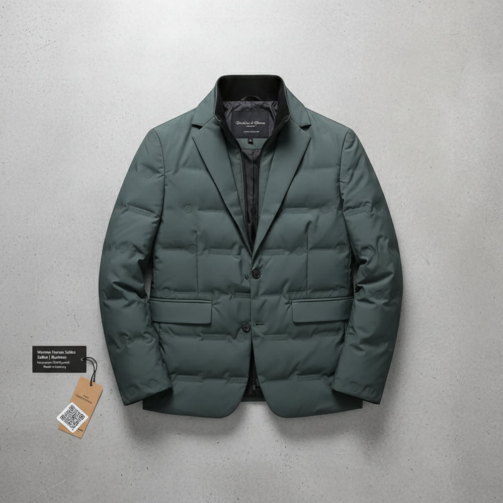 Warmes Herren Sakko im Lagenlook | Business