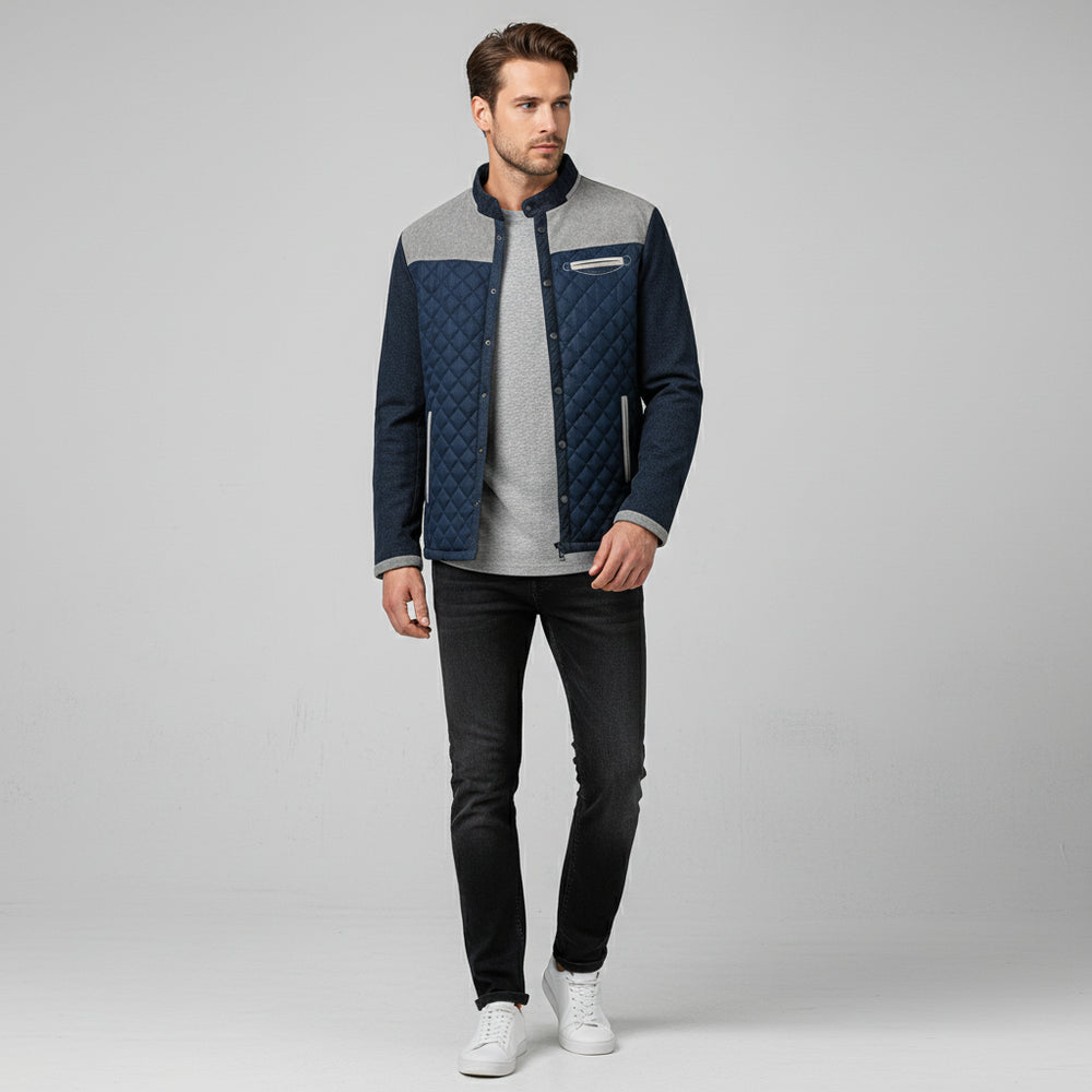 Lässiger Herren Windbreaker | Slim Fit | Herbst