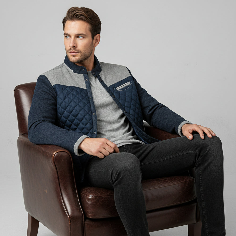 Lässiger Herren Windbreaker | Slim Fit | Herbst