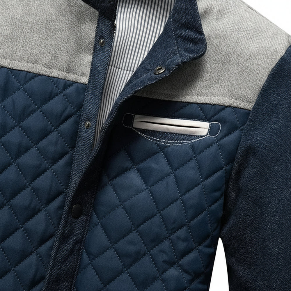 Lässiger Herren Windbreaker | Slim Fit | Herbst