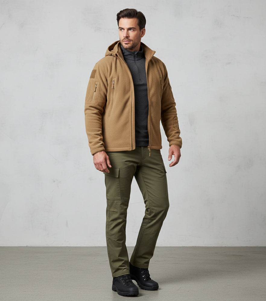 Warme Herren Fleecejacke | Winter | Outdoor