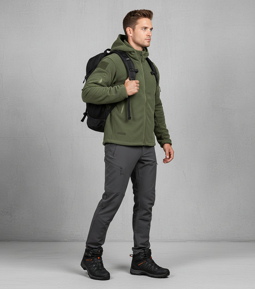 Warme Herren Fleecejacke | Winter | Outdoor