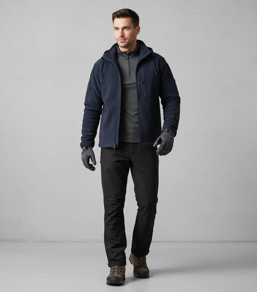 Warme Herren Fleecejacke | Winter | Outdoor