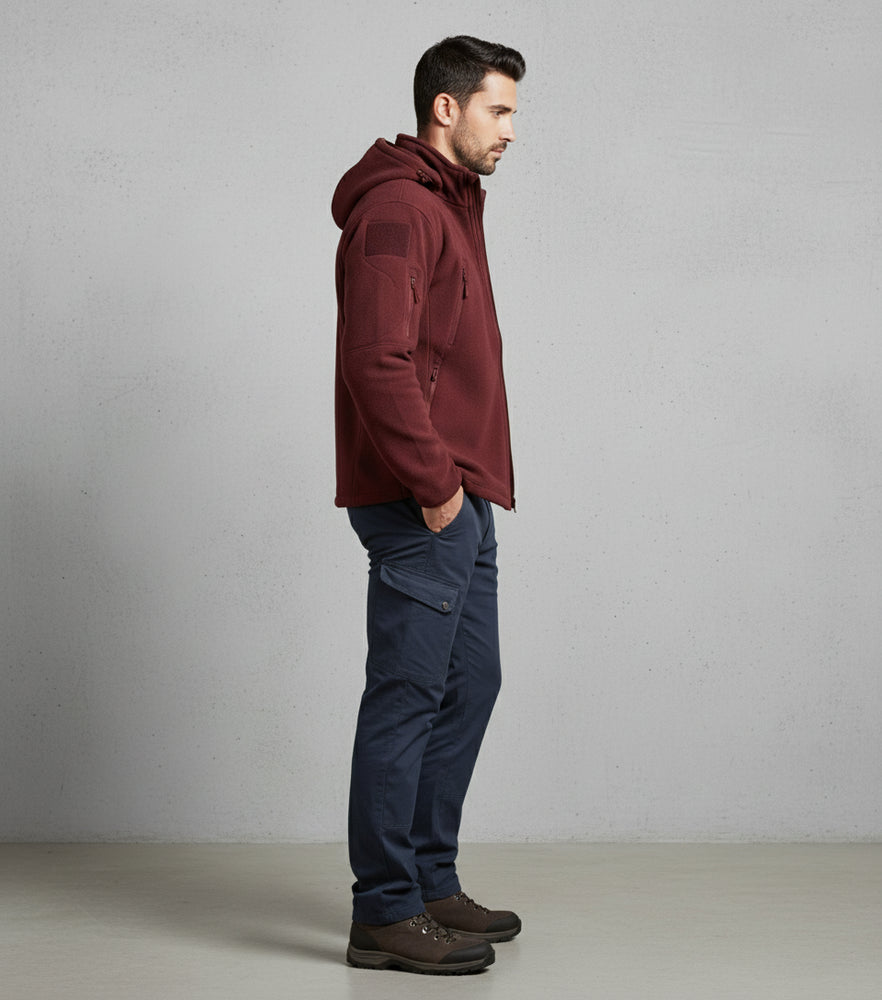 Warme Herren Fleecejacke | Winter | Outdoor