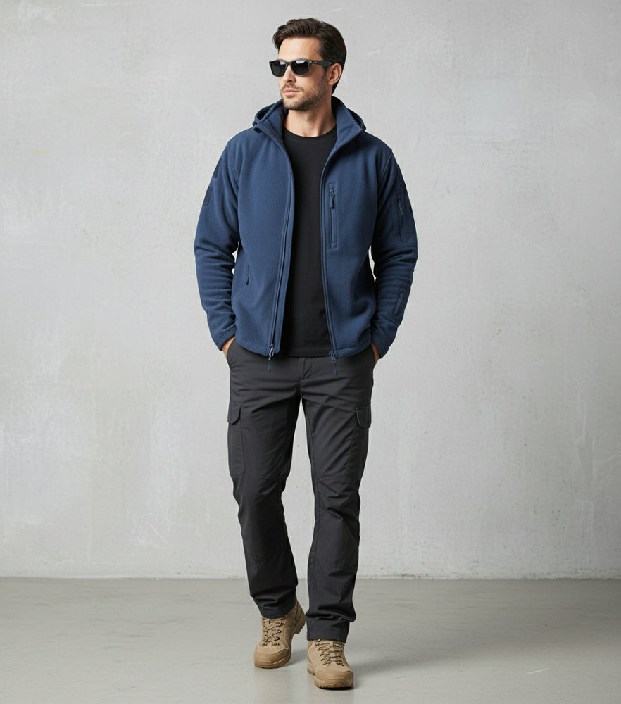 Warme Herren Fleecejacke | Winter | Outdoor