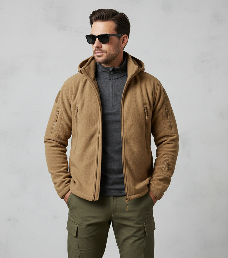 Warme Herren Fleecejacke | Winter | Outdoor