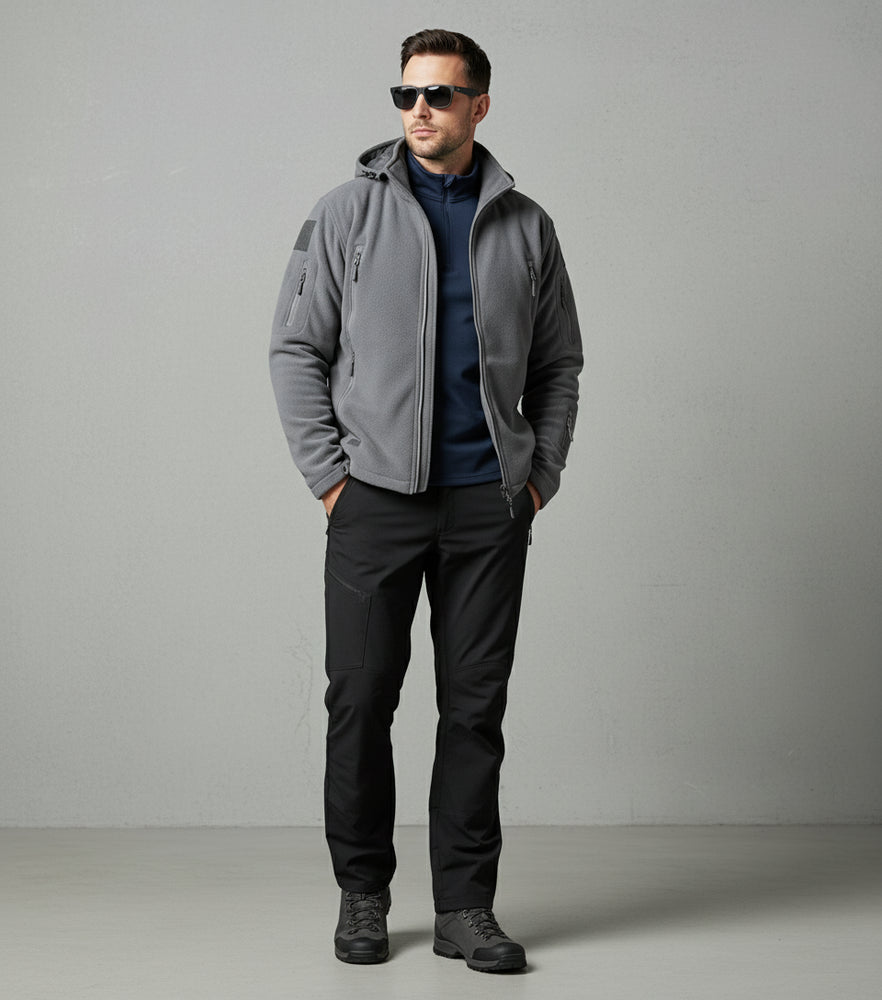 Warme Herren Fleecejacke | Winter | Outdoor