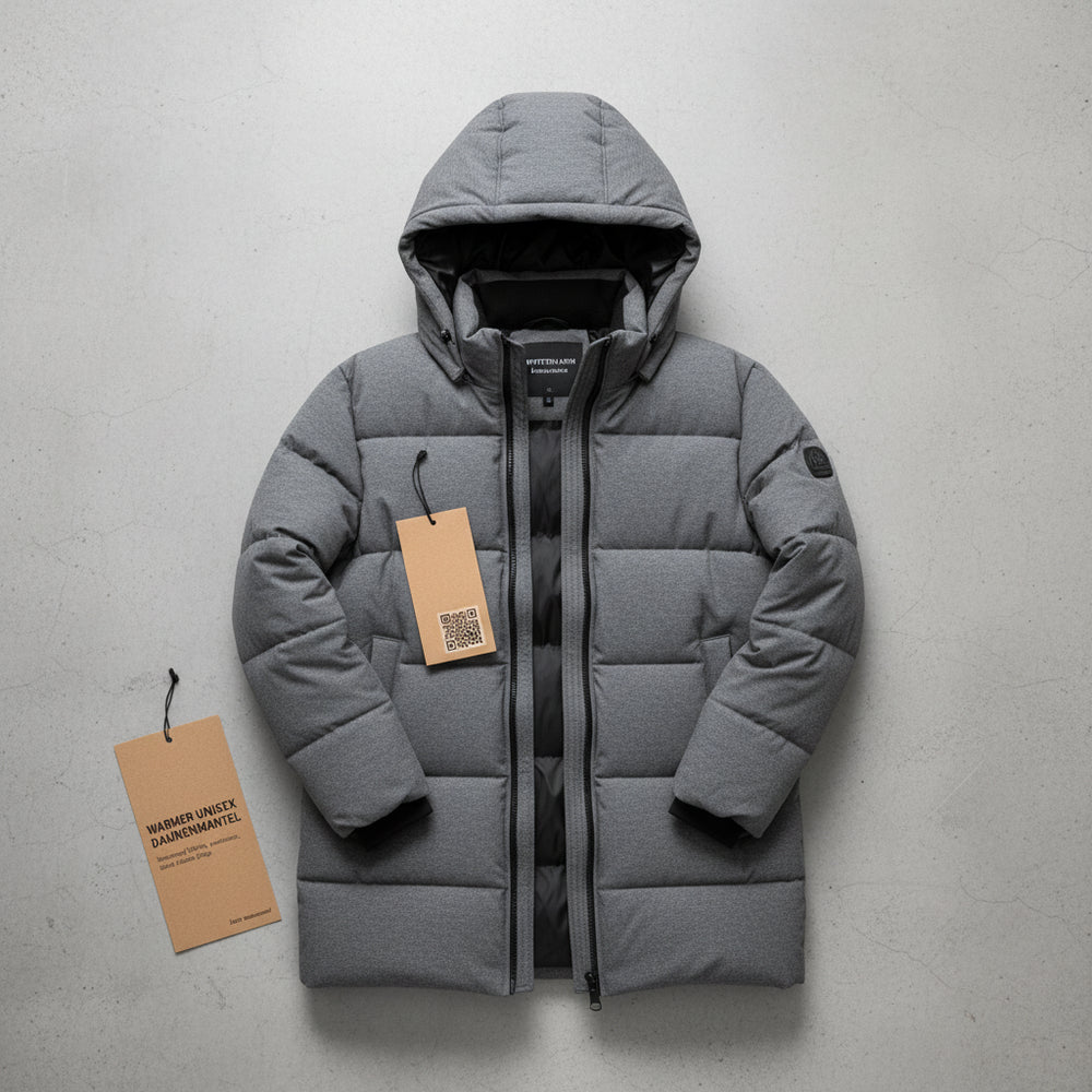 Warmer Unisex Daunenmantel | Winter