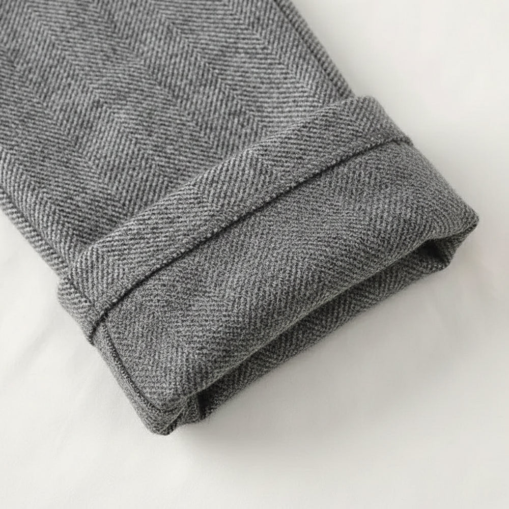 Damen Wollhose High Waist | Büro & Freizeit