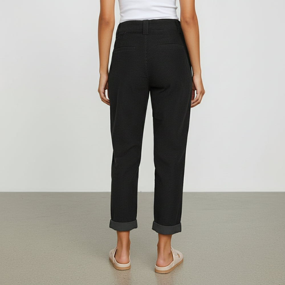 Damen Cordhose High Waist | Gerade | Herbst/Winter