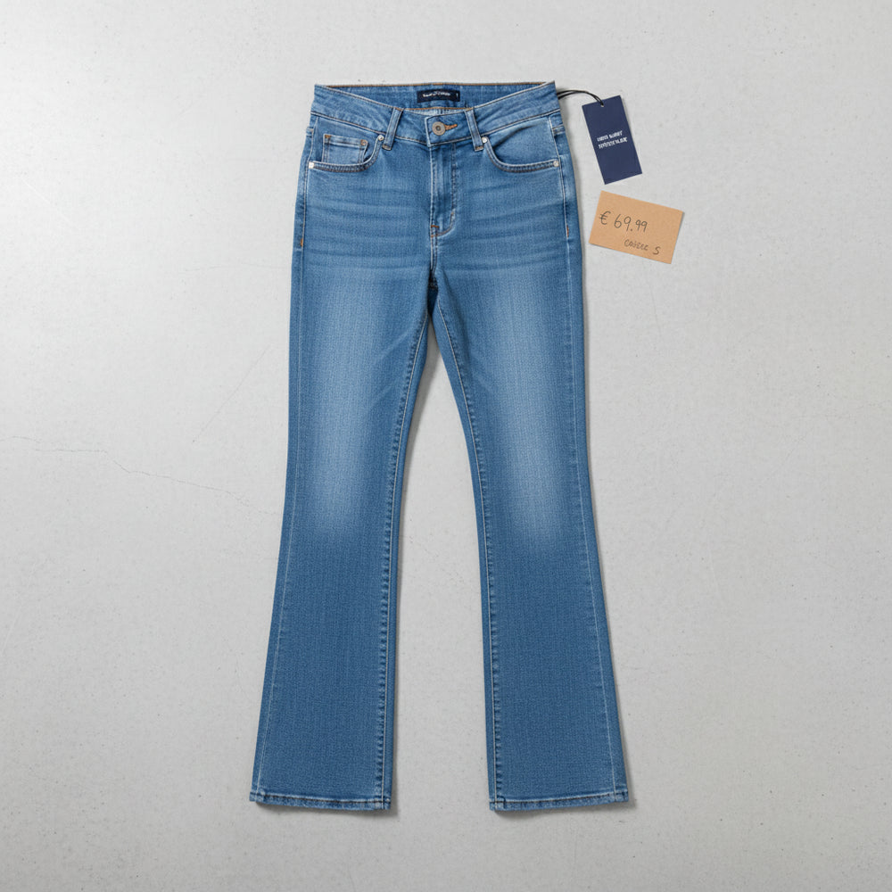 High Waist Damen Jeans mit Schlag | Stretch